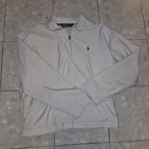 Polo Ralph Lauren Men's Tan Pullover Jacket - Large